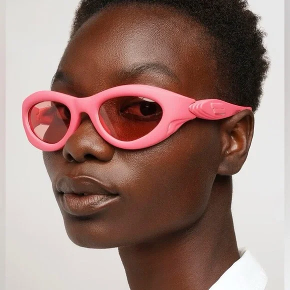 Bottega Veneta Pink Sunglasses Bottega Veneta BV1322S 004 Sunglasses - US main image 4